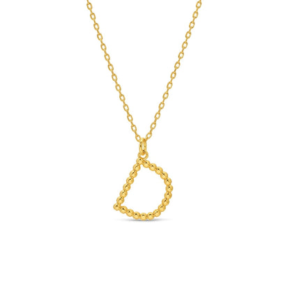 Delicate Initial Pendants
