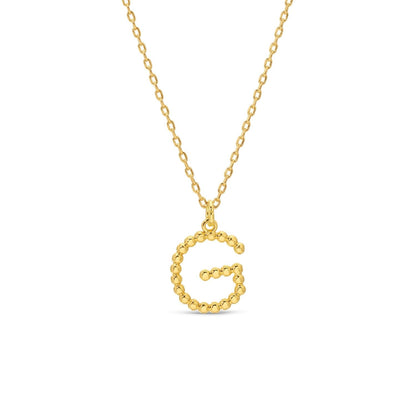 Delicate Initial Pendants