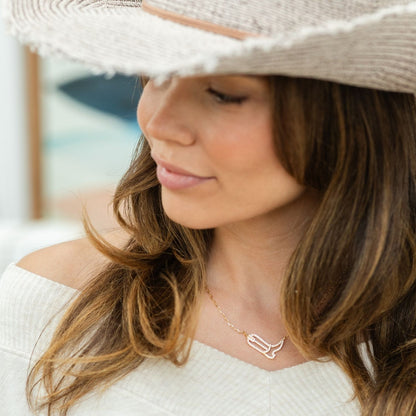 Sparkly Cowgirl Boot Necklace