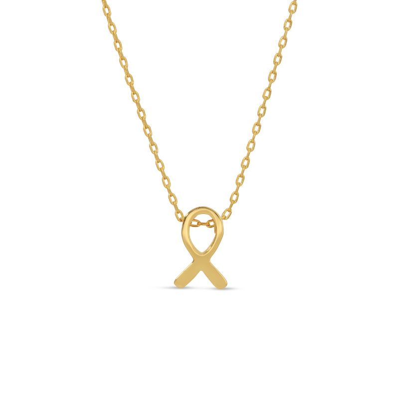 Ribbon of Hope Necklace - Shine for a Cause