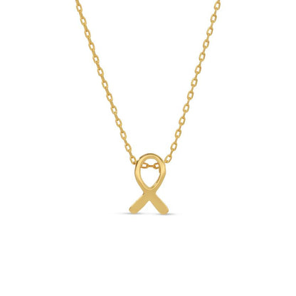 Ribbon of Hope Necklace - Shine for a Cause