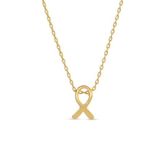 Ribbon of Hope Necklace - Shine for a Cause