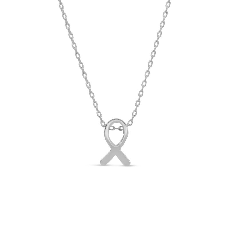 Ribbon of Hope Necklace - Shine for a Cause