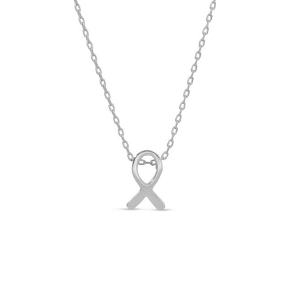 Ribbon of Hope Necklace - Shine for a Cause