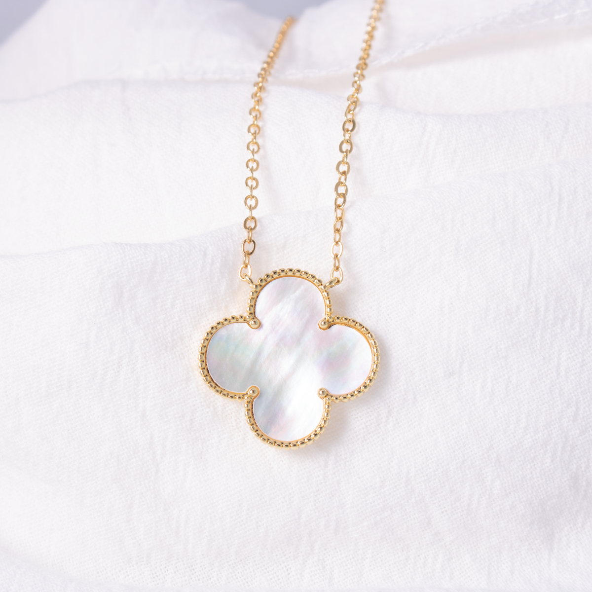 Large Quatrefoil Necklace