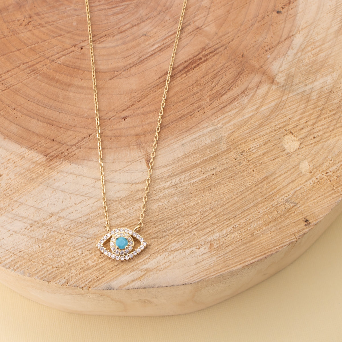 Small Evil Eye Necklace