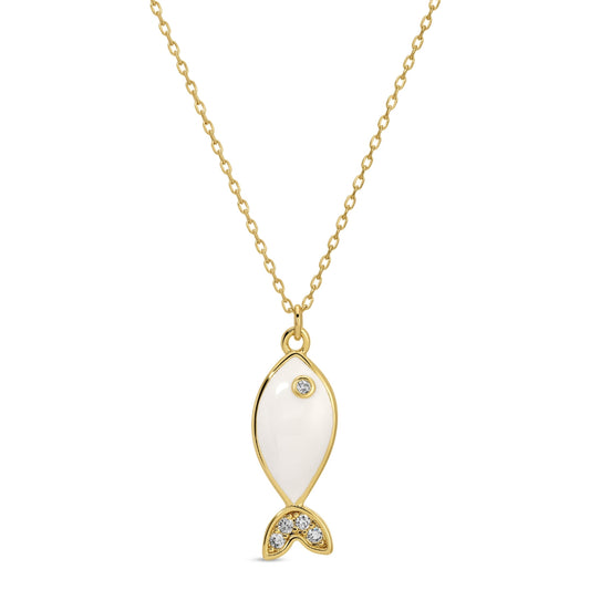 Fish Pendant Necklace
