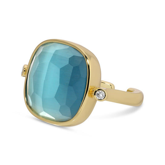 Ms. Reliability, Square Stone Ring