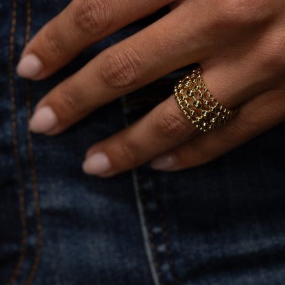 Statement Adjustable Ring