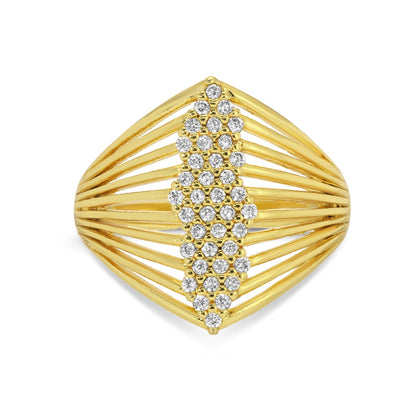 A Touch of Shimmer Adjustable Ring