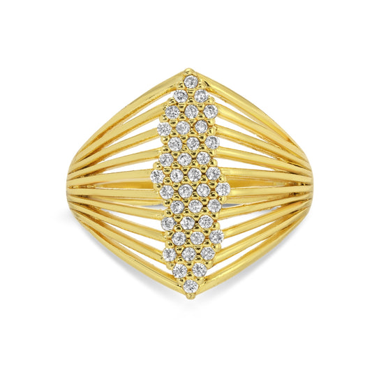 A Touch of Shimmer Adjustable Ring