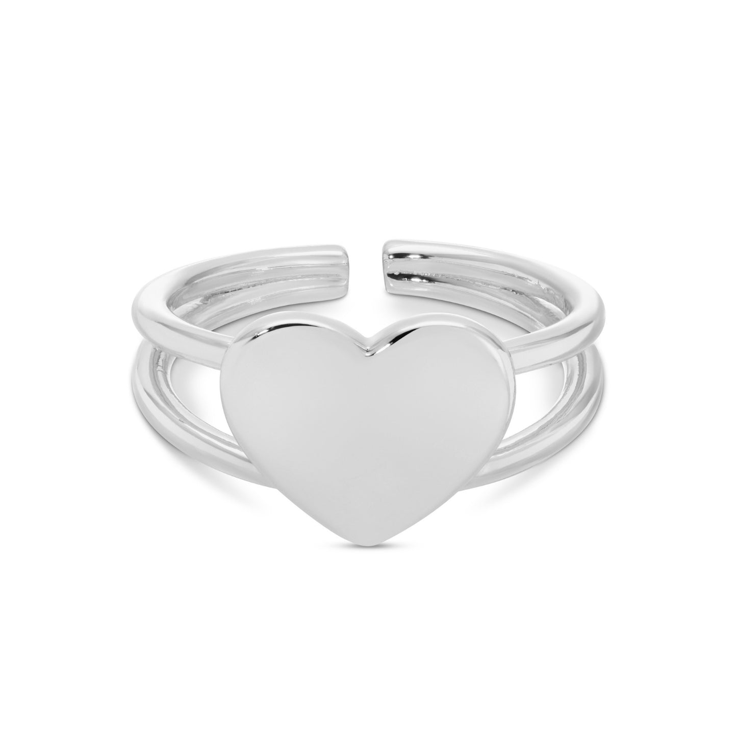 Adjustable Heart Ring