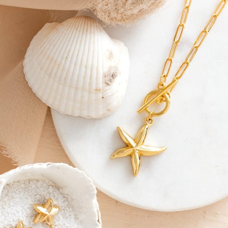 Starfish Toggle Pendant