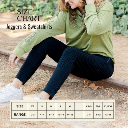 Carly Ombre Sweatshirt, Moss