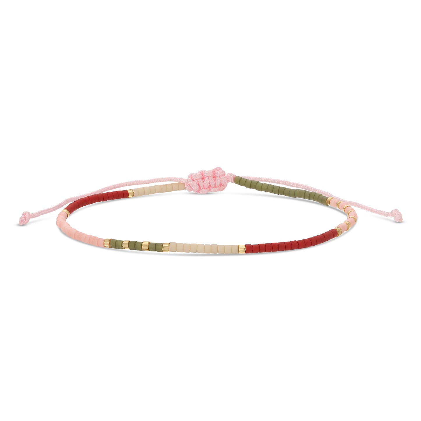 Set/12 Miyuki Delica Adjustable Bracelets