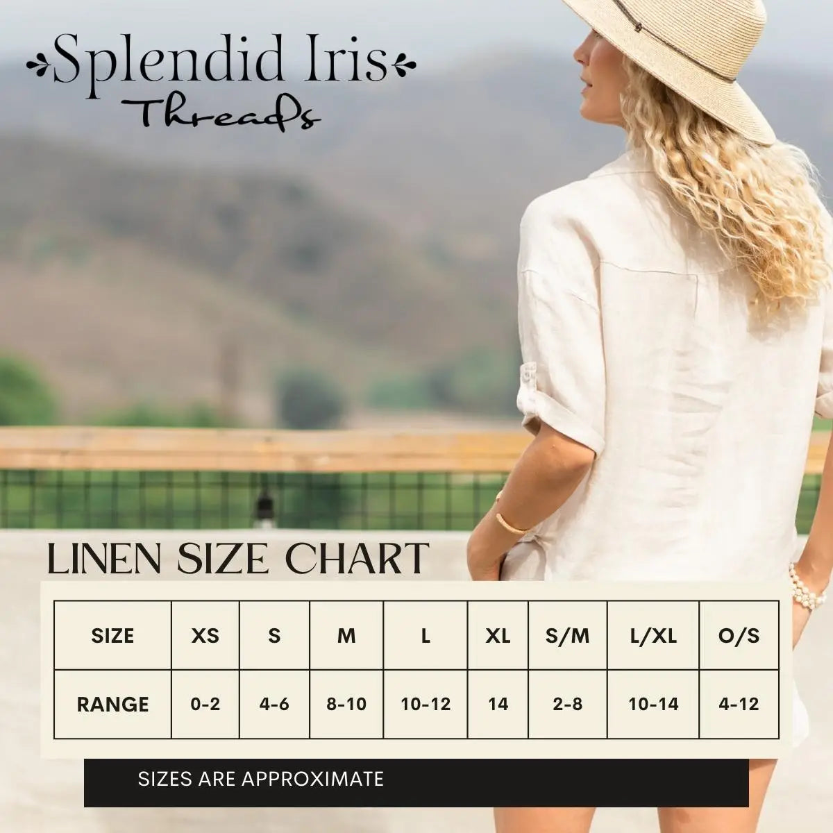 Linen Capri w/2 Large Open Pockets