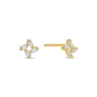Cross Velvet Stud Gift Set
