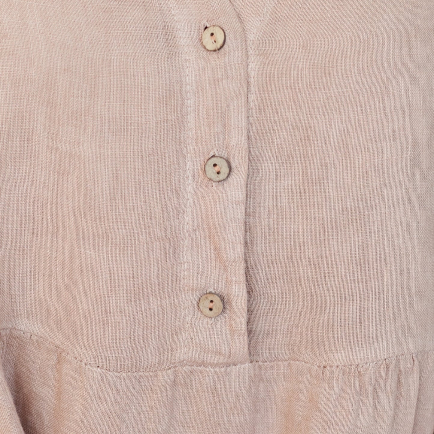Linen 3/4 Sleeve Dress
