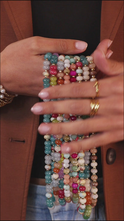 Vibrant Stone Statement Necklace