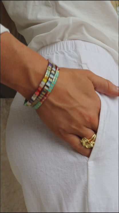 Miyuki Tila Bracelets