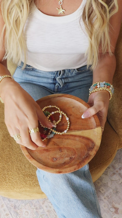 Colorful 8mm Stone Bracelets