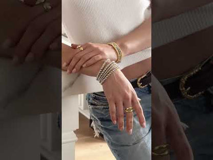 Set/12 6mm Beaded Bracelets