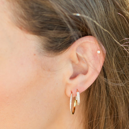 Pavé Hoops